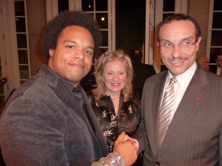 ELEW, Debbie Shore and Mayor Vincent Gray at Halcyon House