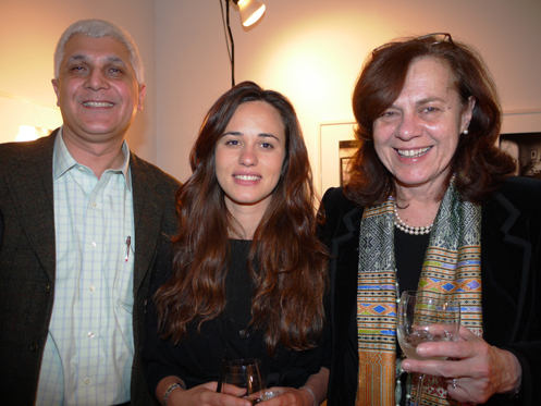 Ezio Mattiace, Olivia Fincato and Rita Venturelli