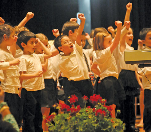 Students from five Northwest schools are bused to Fillmore Arts Center for arts programs.