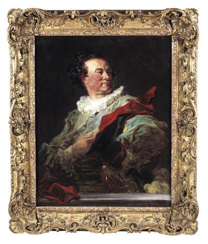 Jean Honoré Fragonard (French, 1732-1806) Portrait of François-Henri, 5th duc d&#039;Harcourt