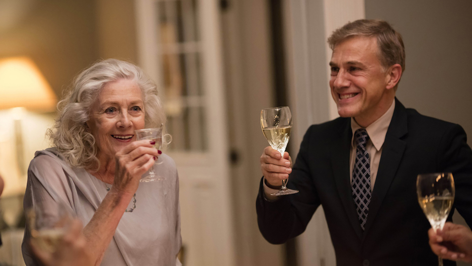 Vanessa Redgrave and Christoph Waltz