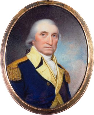 George Washington miniature