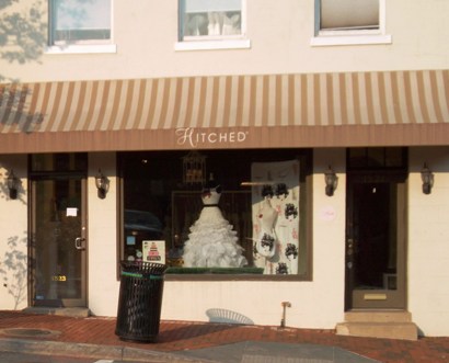 Hitched bridal boutique on Wisconsin Avenue