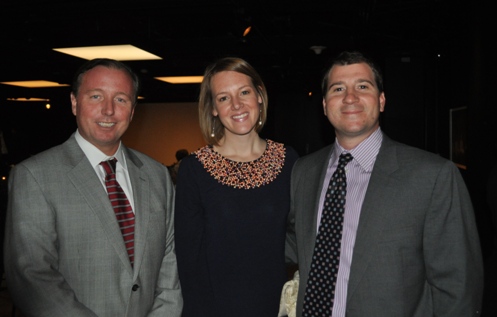 Dan Walsh, President of Horton&#039;s Kids Board of Directors; Emily Pappas; John Pappas, Horton&#039;s Kids Board of Directors