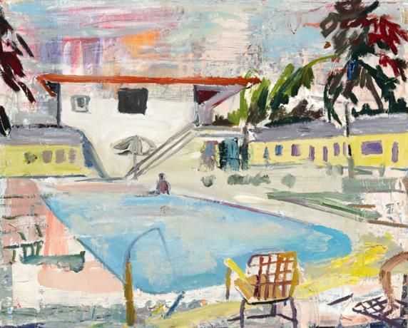 Quiet Season, 2013 acrylic and oil on wood