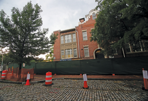 Two years of work has begun at the Georgetown school.