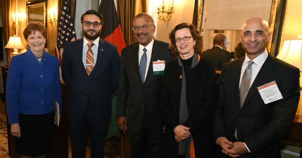 Sen. Jeanne Shaheen, Amb. Hamdullah Mohib, Amb. Dwight Bush, Michelle Nunn &amp; Amb. Yousef Al Otaiba