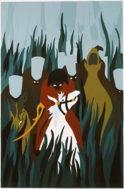 The Life of Toussaint L'Ouverture: The Capture, Jacob Lawrence, 1987