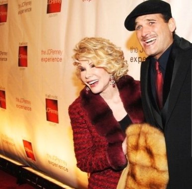 Joan Rivers with Phillip Bloch