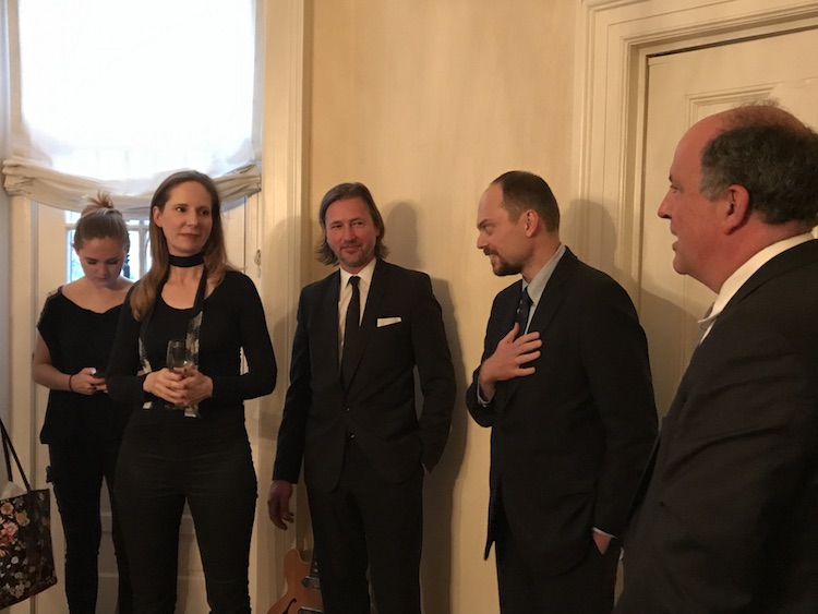 Second from left: Juleanna Glover, Christopher Reiter, Vladimir Kara-Murza and Freedom House President Michael Abramowitz