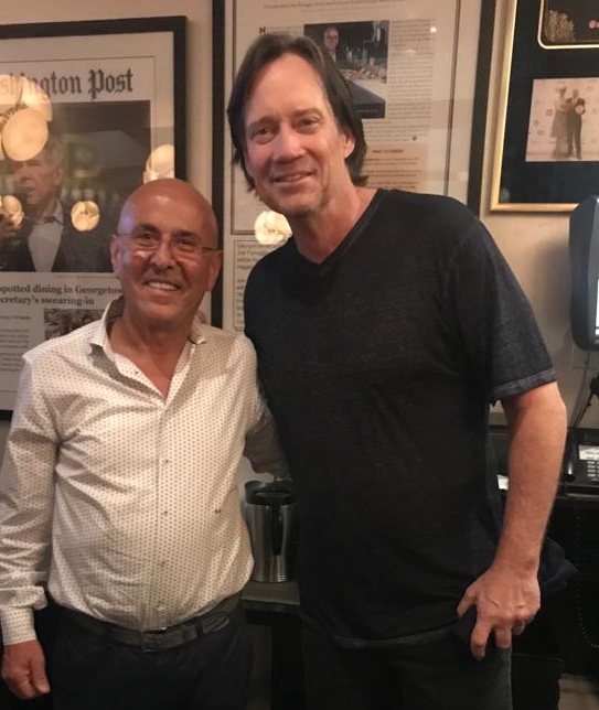 Of Hercules fame Kevin Sorbo, right, and il Canale owner Joe Farruggio