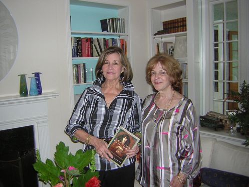 Authors Gail Thomas and Kate Lehrer at a recent book party