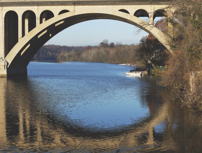 Key Bridge in Georgetown