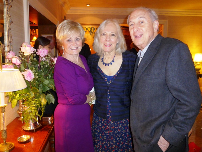 Kitty Kelley with Gary and Jean Cohen