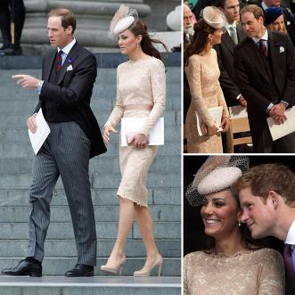 Kate Middleton in Alexander McQueen