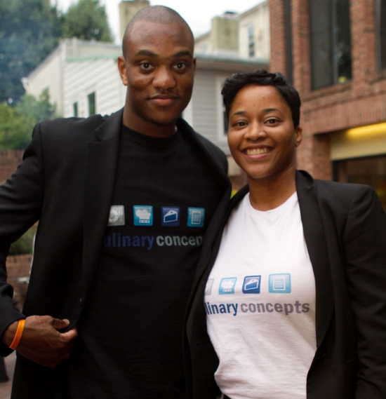 Kulinary Concepts Founders, Nahum Jeannot and Faith Davis