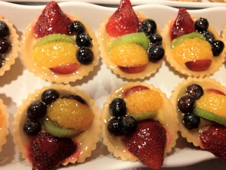 La Madeleine Fruit Tarts