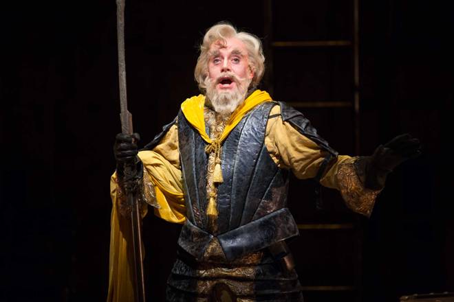 Anthony Warlow as Don Quixote in the Shakespeare Theatre Company’s production of Man of La Mancha