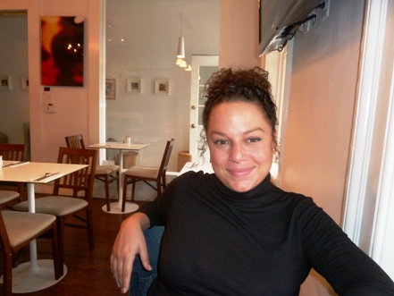 Lauren Gentile at Puro Cafe