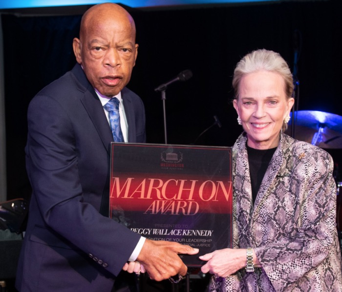 John Lewis and Peggy Wallace Kennedy, 2016