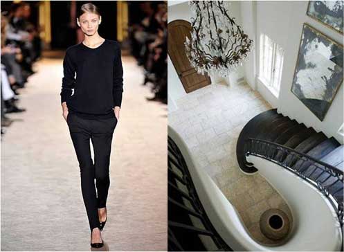 Stella McCartney and Turner Davis Interiors, respectively