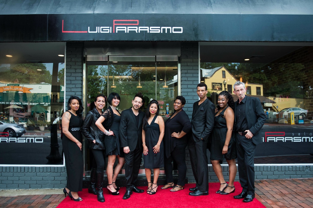 The Luigi Parasmo Salon Styling Team