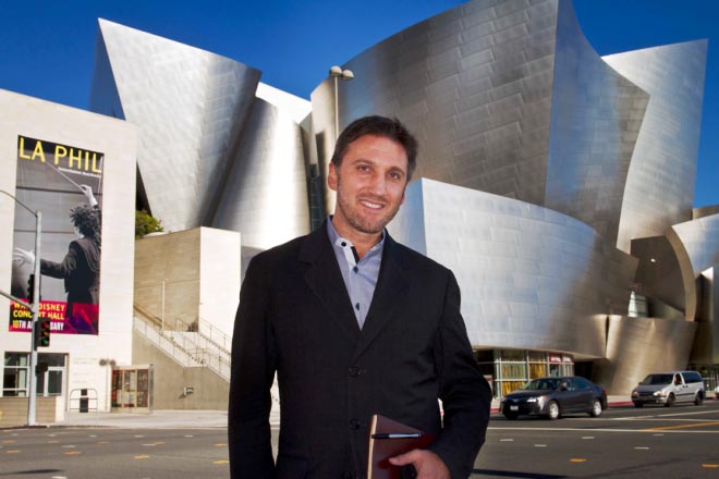 Marcos Galvany at Disney Concert Hall