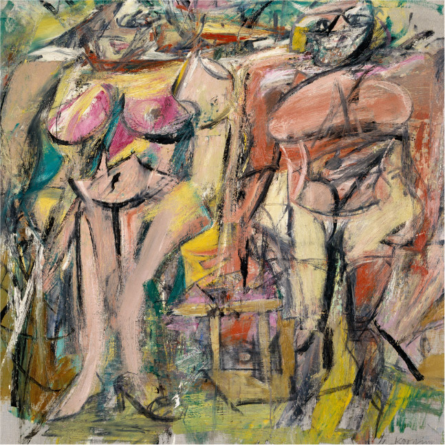 Two Women in the Country, (1954) by Willem de Kooning
