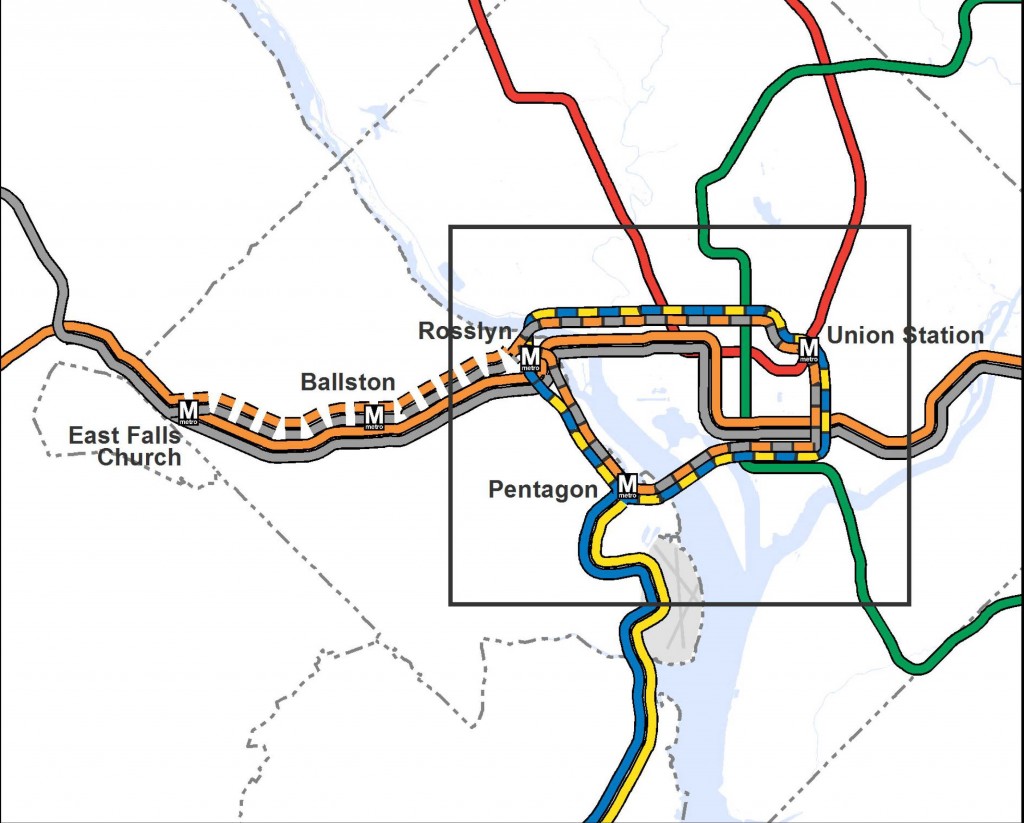 Proposed 2040 Metrorail Network