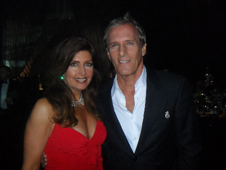 Beth Webster and Michael Bolton at the Emmys
