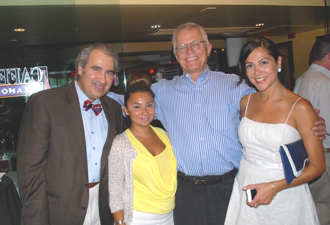 Neshan Naltchayan, Alida Sanchez, Bill Rice and Sara Mokhtari