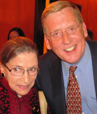 Justice Ruth Bader Ginsburg and Attorney Paul Smith