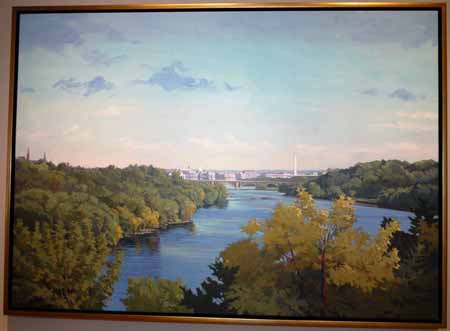 Potomac, 2010, oil on linen by John Morrell