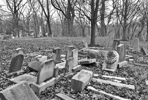 Georgetown’s Mount Zion Cemetery is in disrepair, the preservation league says.