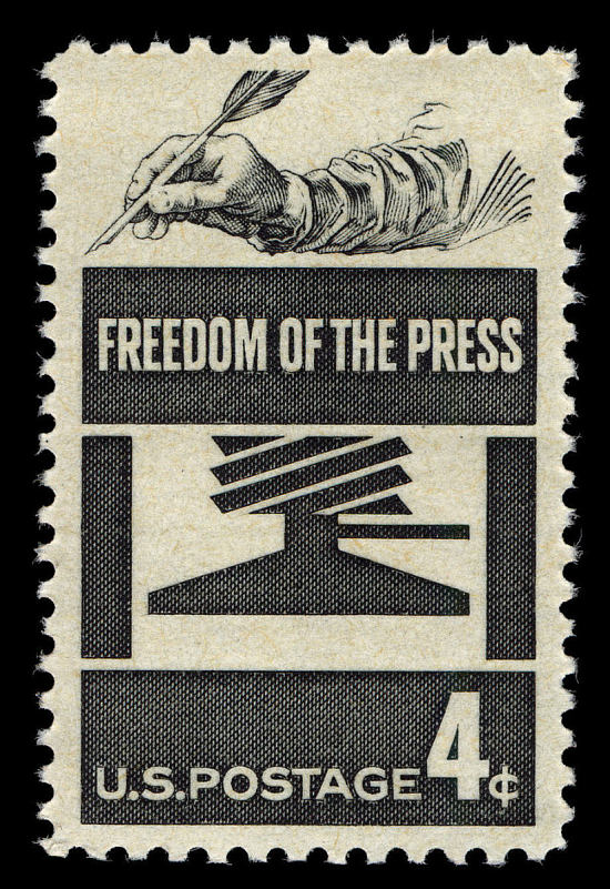 September 22, 1958 US Postage stamp