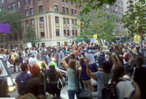 Occupy Wall Street protests in New York