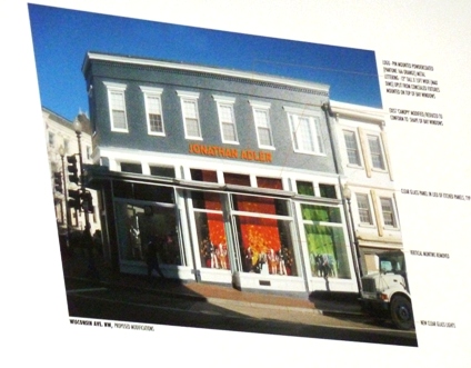 Plans for Jonathan Adler furniture store