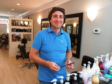 O Salon owner Guillaume Choquet