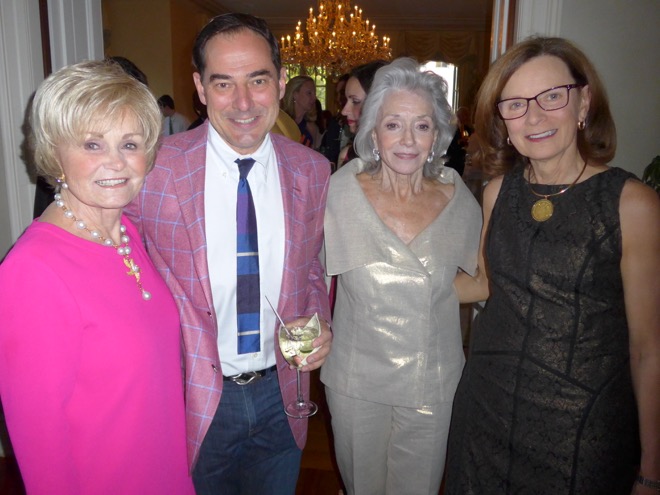 Kitty Kelley, Christian Zapatka, Barbara Alafoginis and Roberta Theis