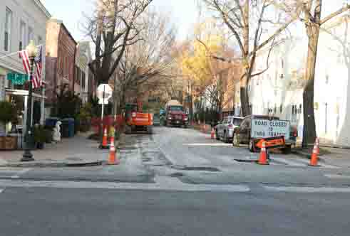 After months of delays, DC Water says the road will be repaved by next Wednesday.