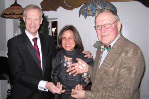 Jack Evans, Beth Solomon and Robert vom Eigen