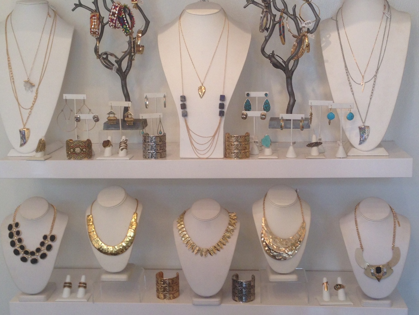 Necklaces at Charm at 2910 M St. NW in Georgetown