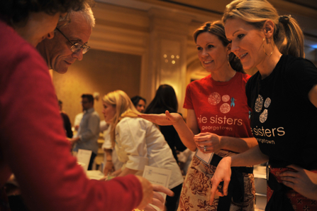 Georgetown&#039;s Pie Sisters Treating Guests at the 2013 Turn Up The Heat Gala