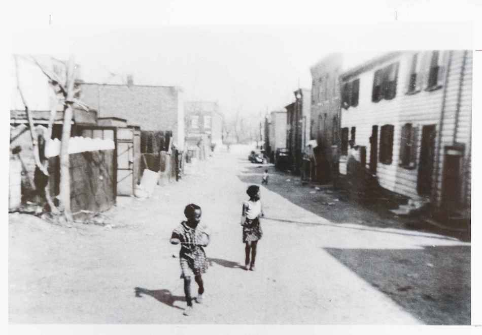 Poplar Alley (now Poplar Street) in Georgetown, 1920