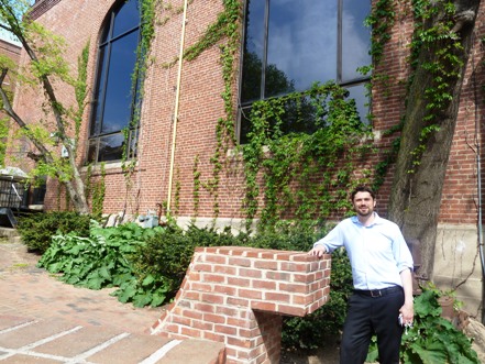 Ben Miller outside The Powerhouse