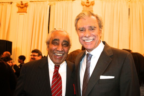 Rep. Charlie Rangel (D. NY) with T.H. Carlos Gutiérrez