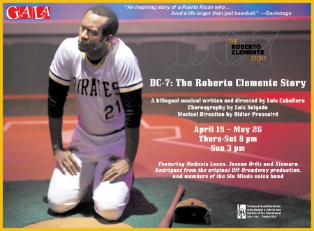 Poster of the Roberto Clemente musical
