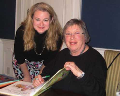 Dr. Shannon Pryor and author Robie Harris