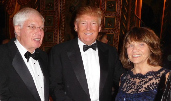 Ron Kessler, Donald Trump and Pam Kessler