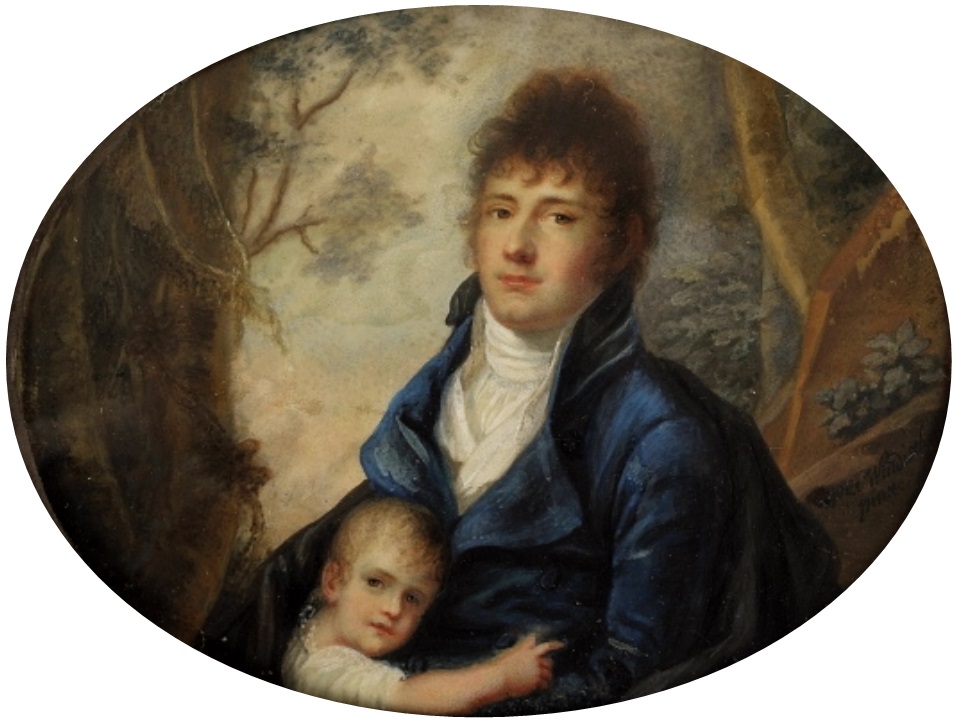 Paternal love (1803) by Nanette Rosenzweig, National Museum in Warsaw